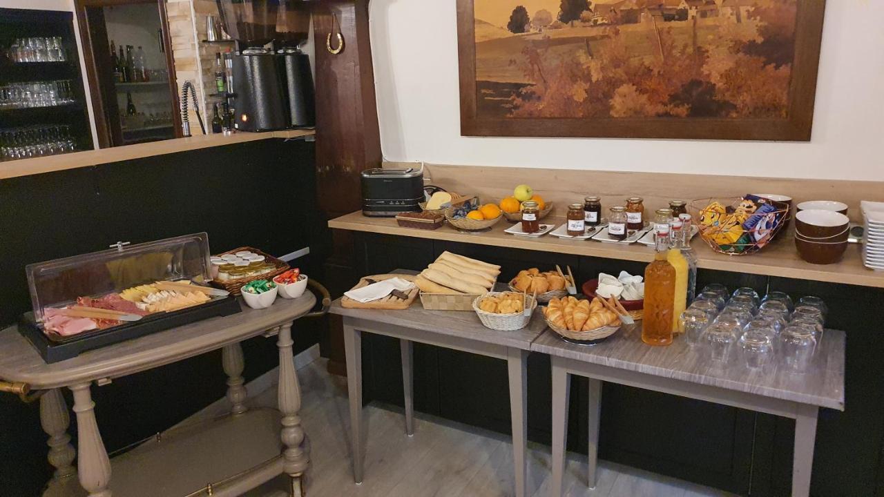 Hotel Le Sarment Mittelbergheim Bagian luar foto